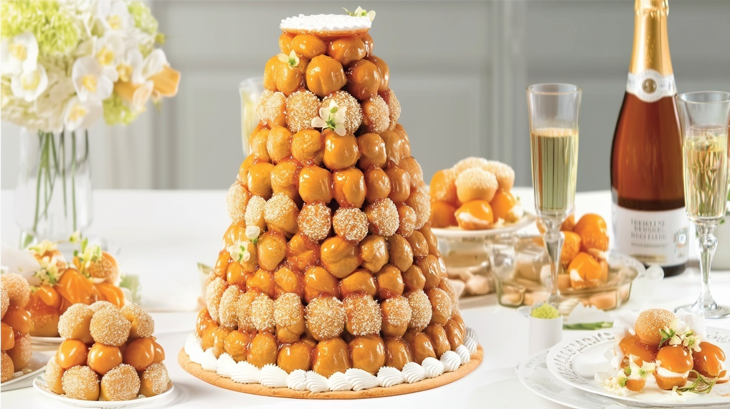 Traiteur Lyon piece montée mariage baptême