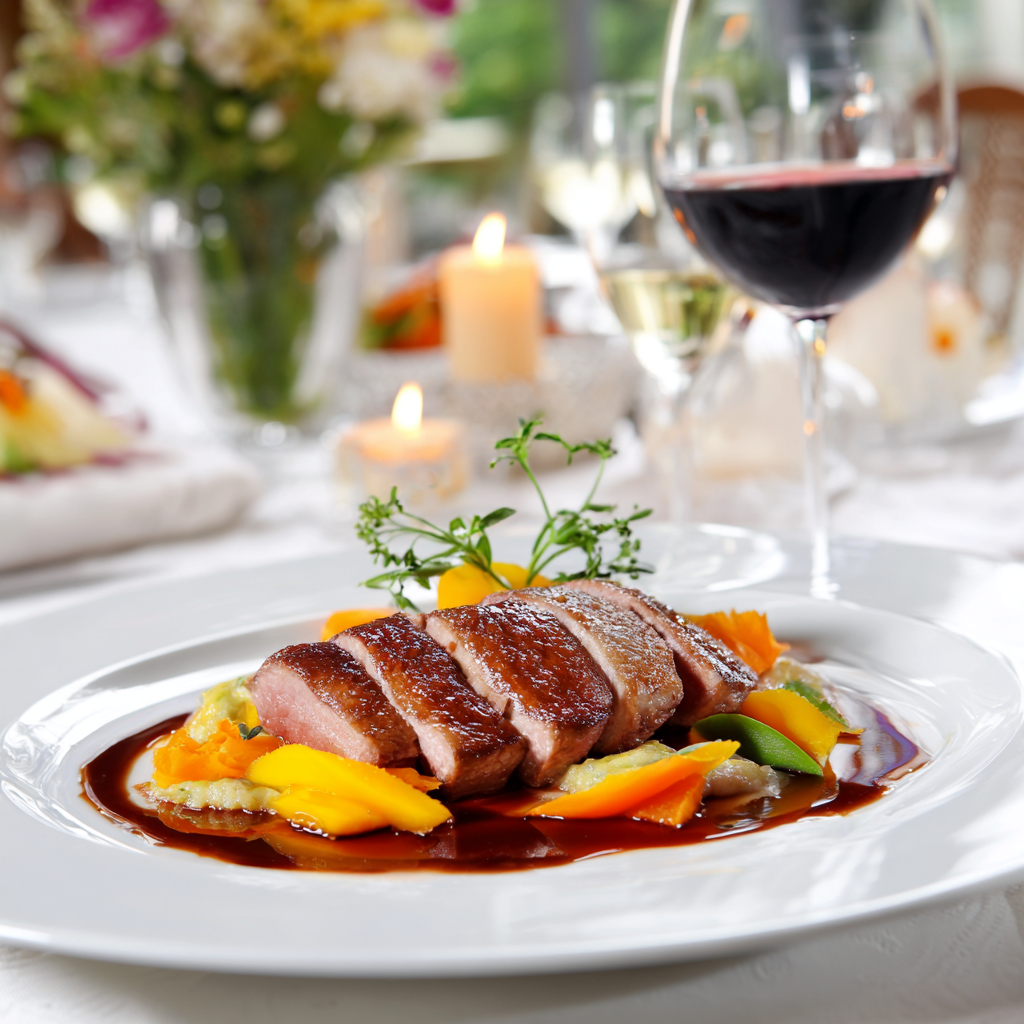 traiteur lyon magret de canard