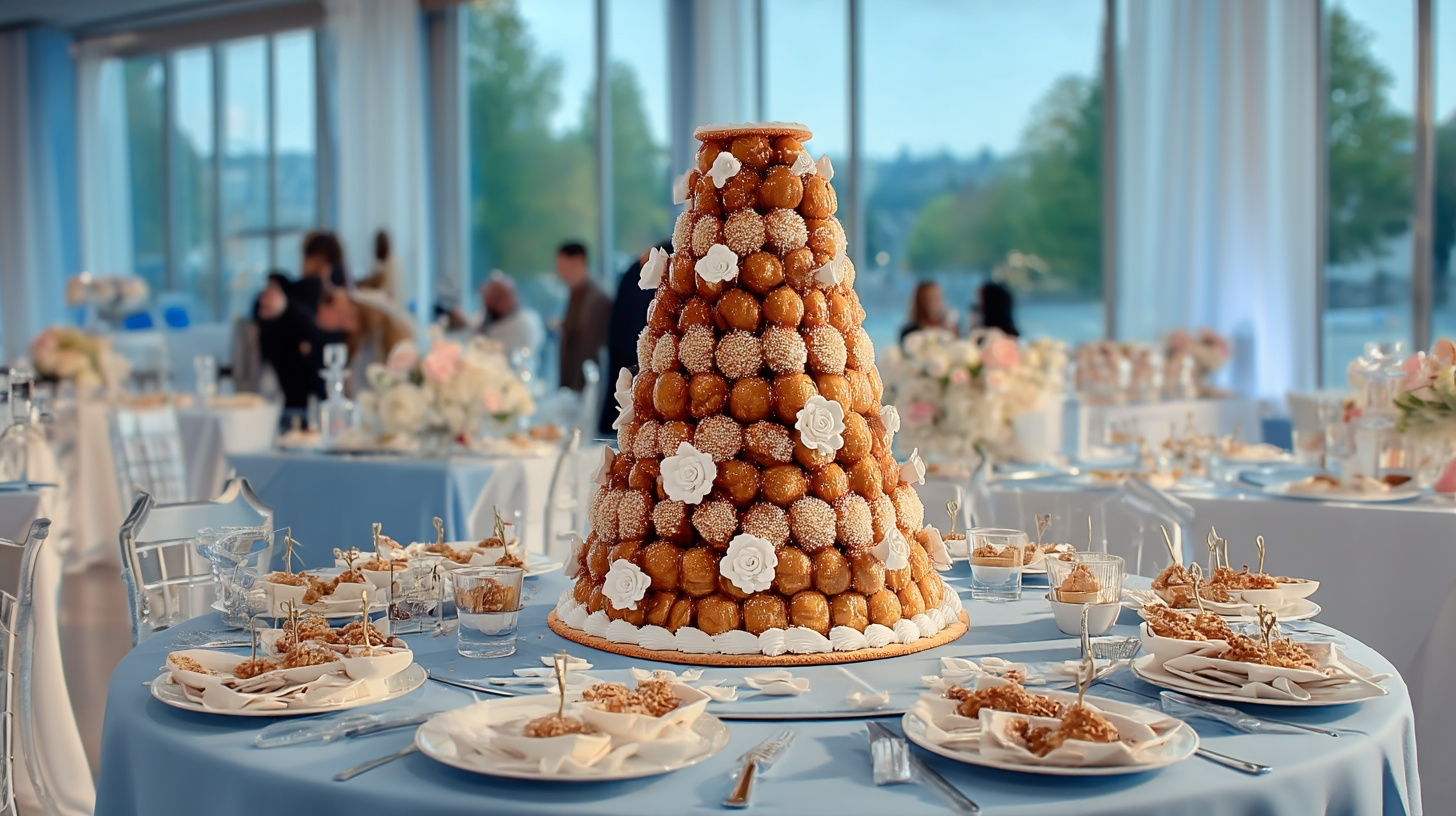 Traiteur lyon pièce montée mariage baptême communion
